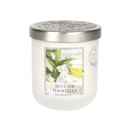 Střední svíčka - Bílý čaj a eukalyptus