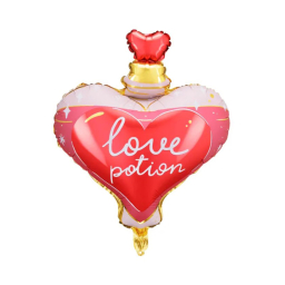 Balónek fóliový srdce Love potion