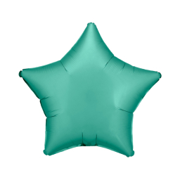 Balónek fóliový Hvězda zelená matná