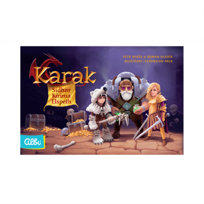                             Karak - Noví hrdinové - Sidhar, Kirima &amp; Elspeth                        