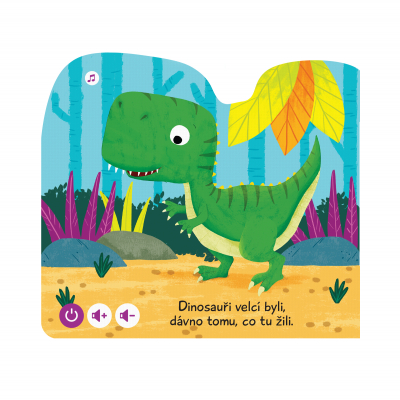                             Minikniha - Dinosaurus                        