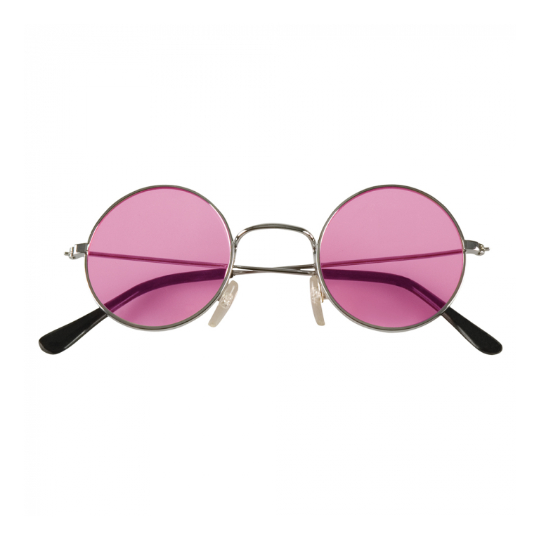                             Brýle Hippie růžové                        