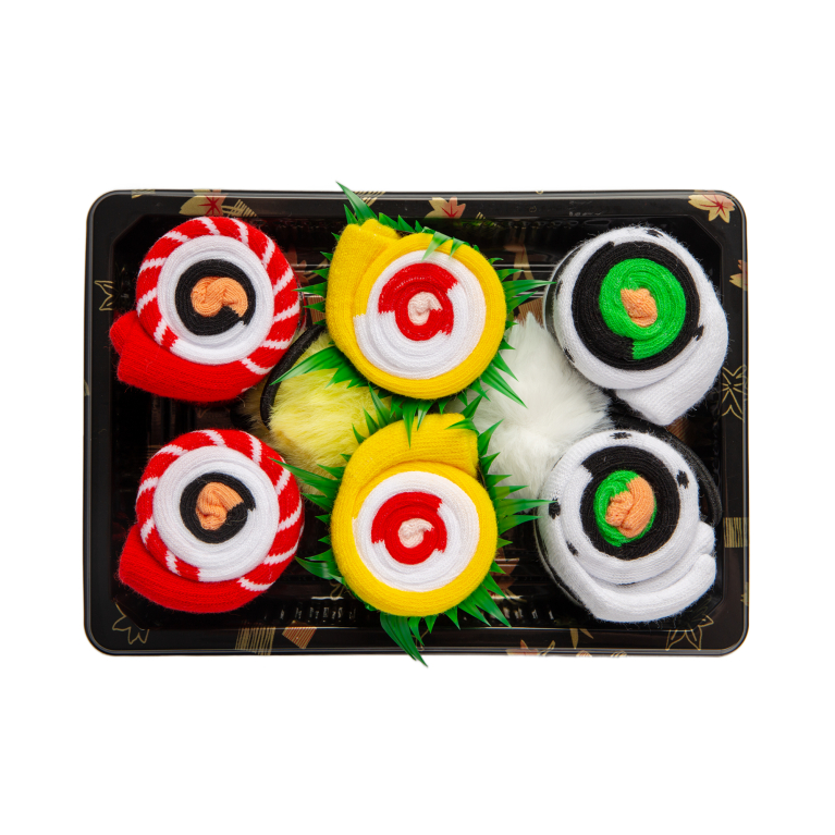                             Velký ponožkový sushi set 1                        