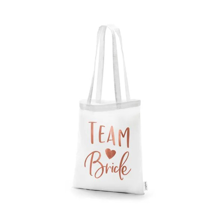 Plátěnná taška Team bride                    