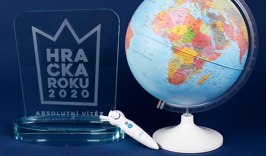 Glóbus z Kouzelného čtení je absolutním vítězem Hračky roku 2020