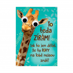 Narozeninové přání - Žirafa