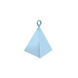 Těžítko na balónky Pyramida modrá