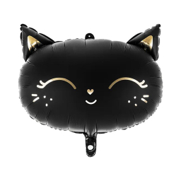 Balónek fóliový Holky kočka černá