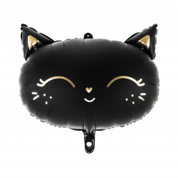 Balónek fóliový Kočka černá