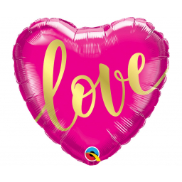 Balónek fóliový Love Srdce