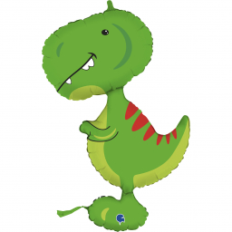 Balónek fóliový Dinosaur zelený