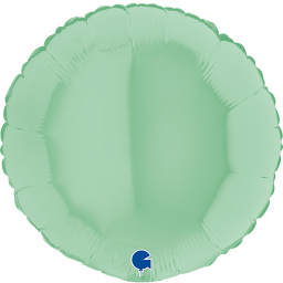 Balónek foliový kolo zelené