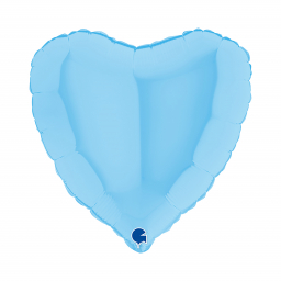 Balónek fóliový Srdce sv.modré
