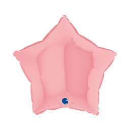 Balónek fóliový Hvězda sv.růžová