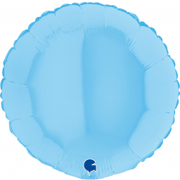 Balónek fóliový Kolo sv.modré