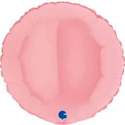 Balónek fóliový Kolo sv.růžové