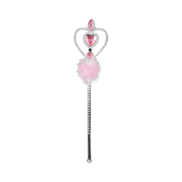 Hůlka růžová Princezna 32 cm