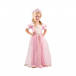 Kostým dětský růžová princezna vel.3-4 roky