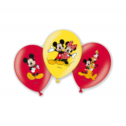 Balónky latexové Mickey Mouse 6 ks