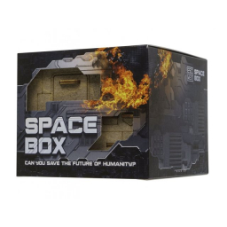 Dřevěný hlavolam Space Box