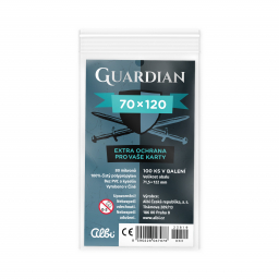 Obaly na karty Guardian pro karty 70 × 120 mm - 100 ks