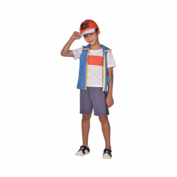 Kostým dětský Pokémon Ash 6-8 let