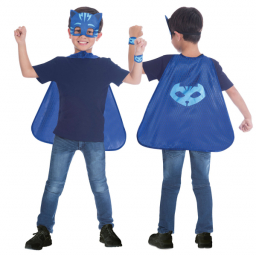 Kostým dětský PJ Mask modrý 4-8 let