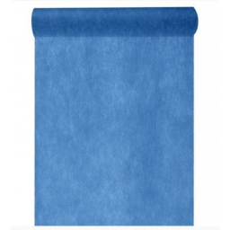Šerpa stolová netkaná textilie námořnická modrá 30 cm x 10 m