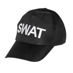 Kšiltovka SWAT černá