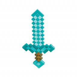 Meč Minecraft modrý