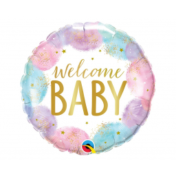Balónek fóliový Welcome baby