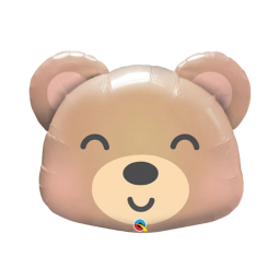Balónek fóliový hlava medvídek