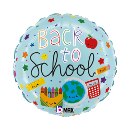Fóliový balónek Back to school