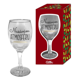 Vánoční sklenice na víno - Atmosféra