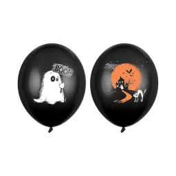 Balónky latexové Halloween duch 6 ks