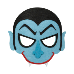 Maska Upír modrý