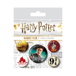 Set odznaků - Harry Potter: Nebelvír