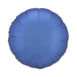 Balónek fóliový Kolo tmavě modré matné