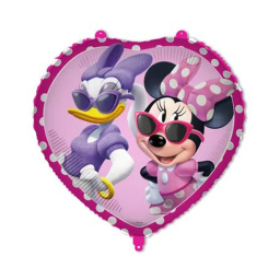Balónek fóliový Srdce Minnie Mouse