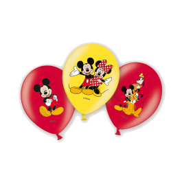 Balónky latexové Mickey Mouse 6 ks