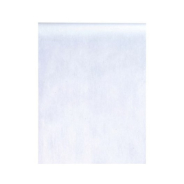 Šerpa stolová netkaná textilie bílá 30 cm x 10 m