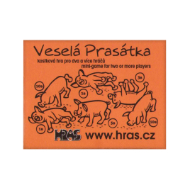 Veselá Prasátka - kostková hra