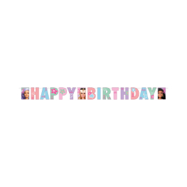 Banner Happy Birthday Barbie