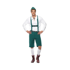 Kostým Oktoberfest zelený vel. XL