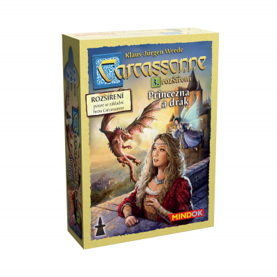 Carcassonne 3. rozšíření - Princezna a drak                    