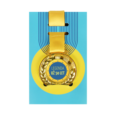 Levně Přání s medailí - 50 let Albi
