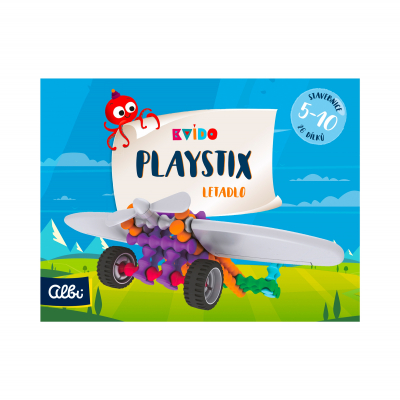                             Stavebnice Playstix - letadlo - Kvído                        