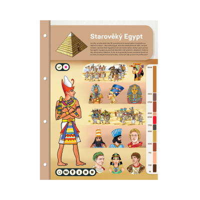                             Kouzelný dvoulist - Starověký Egypt                        