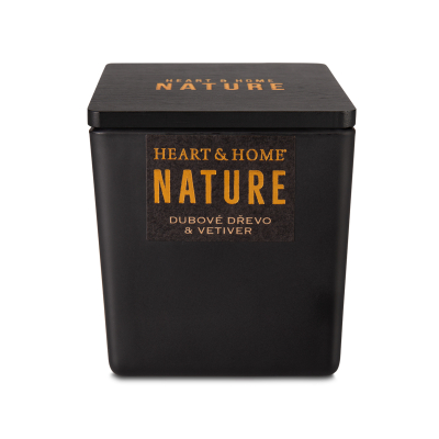                             Velké svíčky - Heart and Home Nature 210 g                        