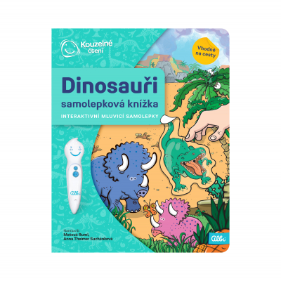                             Samolepková knížka Dinosauři                        